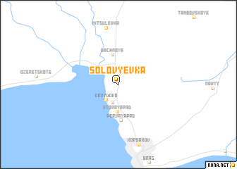 map of Solov\