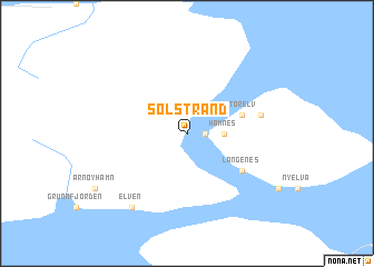 map of Solstrand