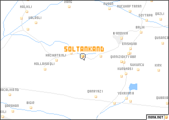 map of Soltankǝnd
