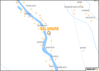 map of Solumune