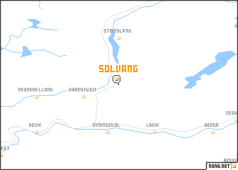 map of Solvang