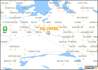 map of Solvarbo