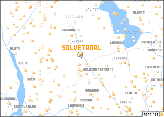 map of Solvetanal