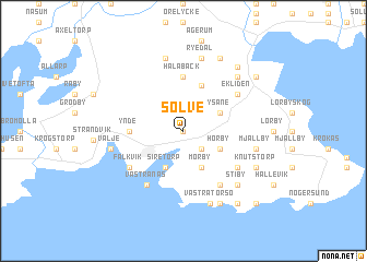 map of Sölve