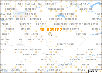 map of Solwaster