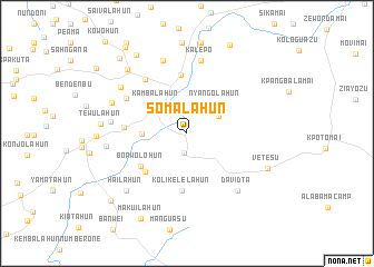 map of Somalahun