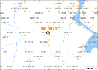 map of Somanya