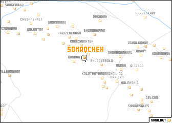 map of Somāqcheh