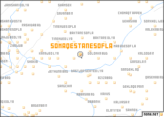 map of Somāqestān-e Soflá