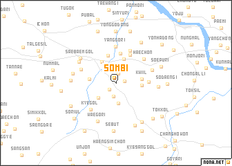 map of Sŏmbi