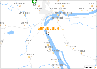 map of Sombolola