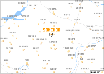 map of Sŏm-ch\