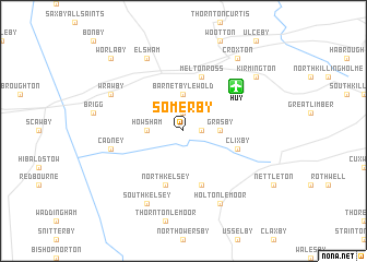 map of Somerby
