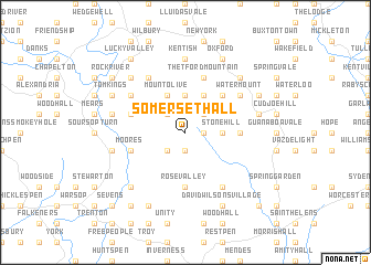 map of Somerset Hall