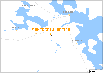 map of Somerset Junction