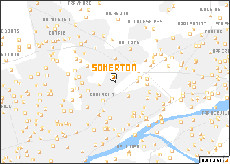 map of Somerton