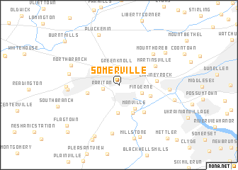 map of Somerville