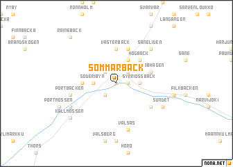 map of Sommarback