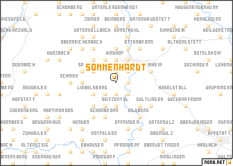 map of Sommenhardt
