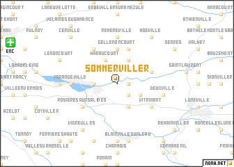 map of Sommerviller