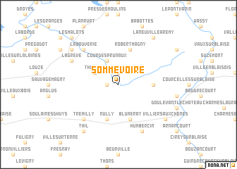 map of Sommevoire