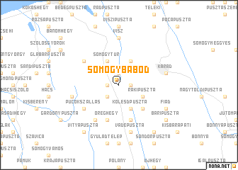 map of Somogybabod