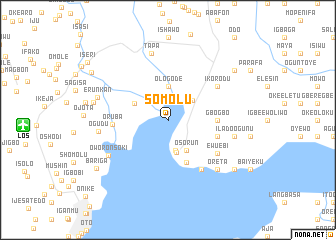 map of Somolu