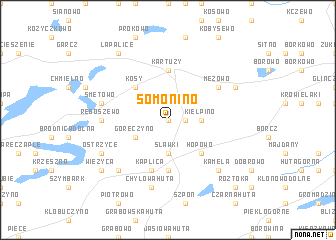 map of Somonino