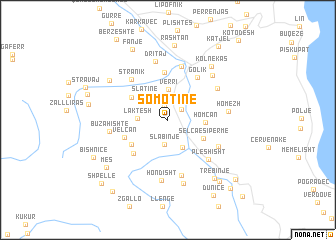 map of Somotinë