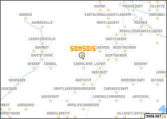 map of Somsois