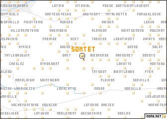 map of Somtet