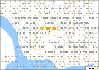 map of Sonādaha