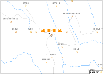 map of Sona-Pangu