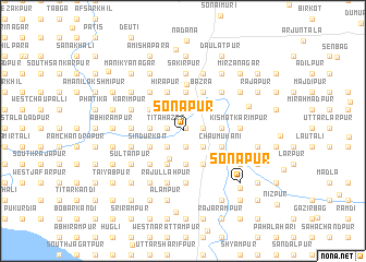 map of Sonapur
