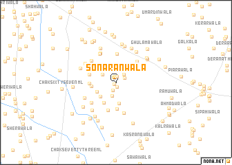 map of Sonārānwāla