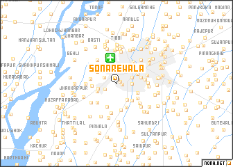 map of Sonārewāla