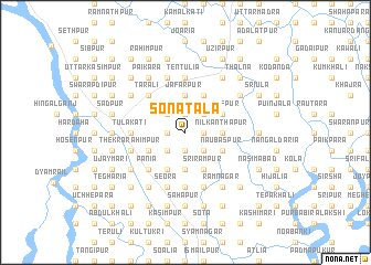 map of Sonātala