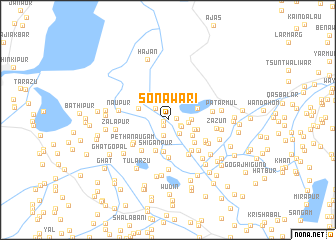 map of Sonāwāri