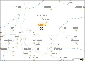 map of Sona