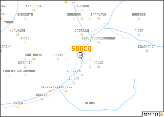 map of Sonco