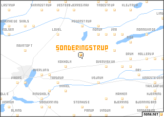 map of Sønder Ingstrup