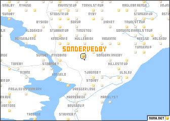 map of Sønder Vedby