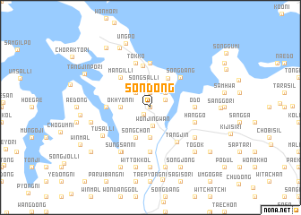 map of Sŏn-dong