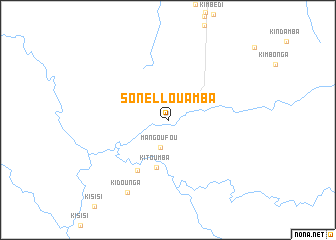 map of Sonel-Louamba