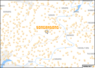 map of Sŏngam-dong