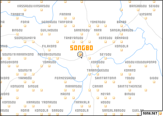 map of Songbo