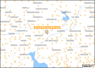 map of Songdang-dong