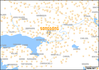 map of Sŏng-dong