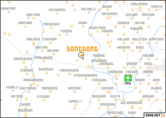 map of Song-dong