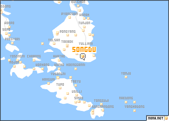 map of Sŏngdu